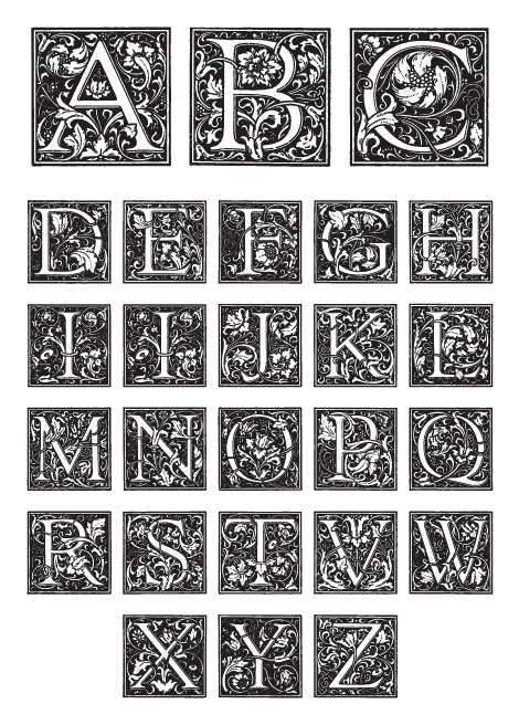 Cloister Initials™ font from GroupType