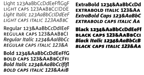 Corpid (20 typefaces) font from LucasFonts