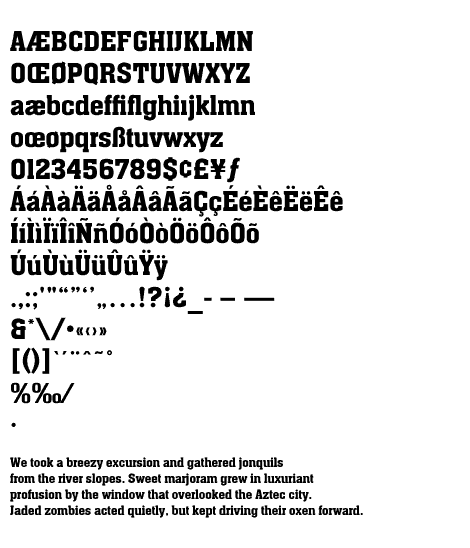 Aachen Medium font from Monotype Imaging