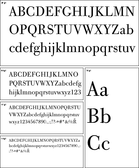 Bodoni Old Fashion URW Regular font from URW