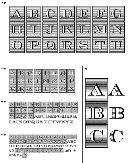 Chevalier Initials font from URW