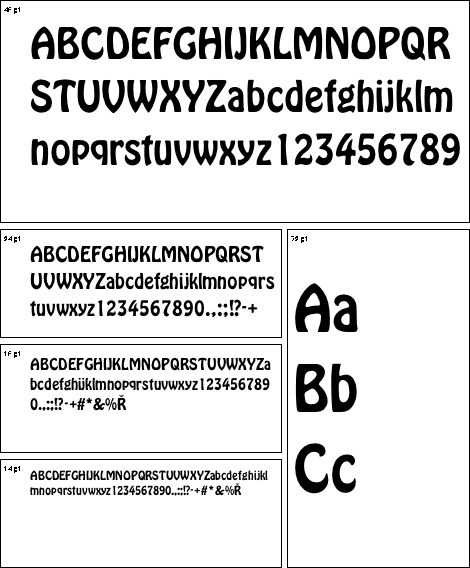 Hobo font from URW