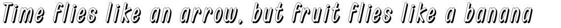 Rabbit House Shadow Italic