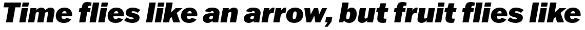 Franklin Gothic ATF Black Italic