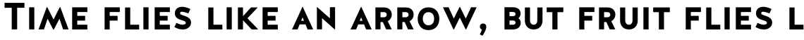 Halis Grotesque SC Bold