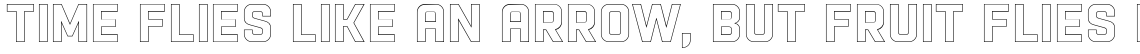 Racon Outline Bold