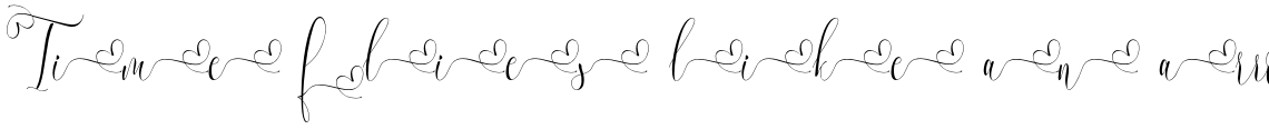 Melamar Calligraphy Swash 1