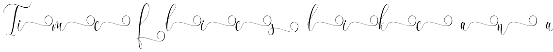 Melamar Calligraphy Swash 3