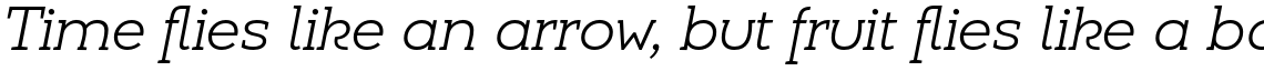 Umba Slab Alt Light Italic