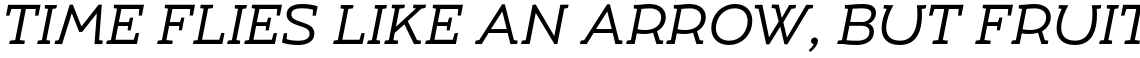 Umba Slab Caps Regular Italic