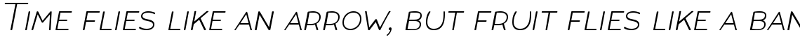 Umba Soft SC Thin Italic