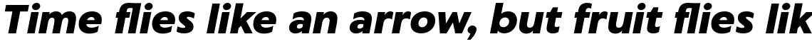 Captura Black Italic