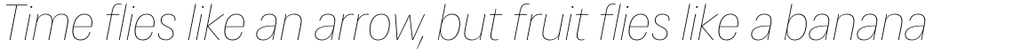 Cosima Ultra Thin Italic