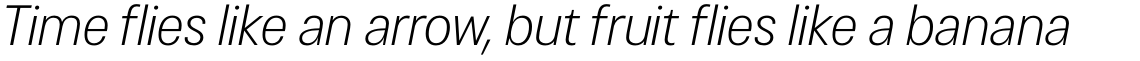 Cosima Ultra light Italic