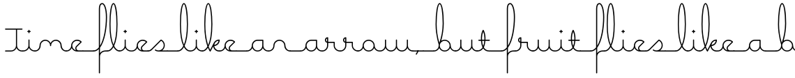 Expletive Script Light