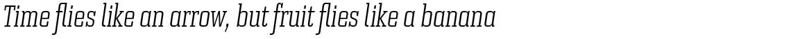Bourgeois Slab Light Condensed Italic