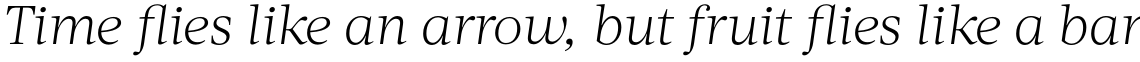 Acta Light Italic
