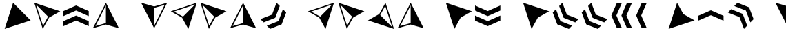 Acta Symbols - Arrows