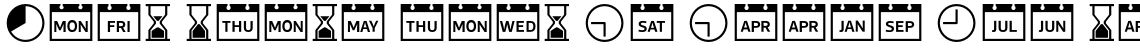 Acta Symbols - Time