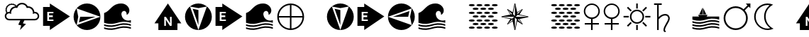 Acta Symbols - Weather