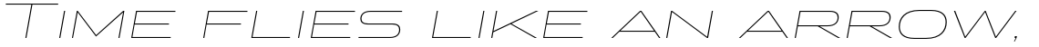 Stereo Gothic 100 Italic