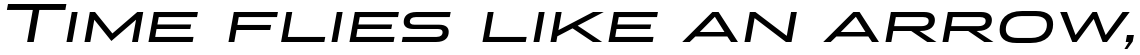 Stereo Gothic 550 Italic