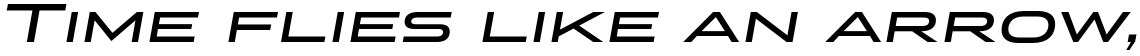 Stereo Gothic 600 Italic
