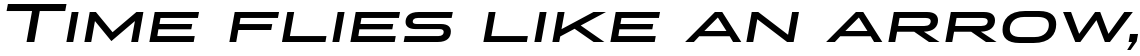 Stereo Gothic 650 Italic