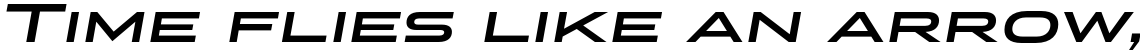 Stereo Gothic 700 Italic