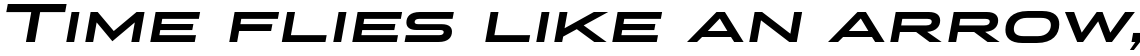 Stereo Gothic 750 Italic