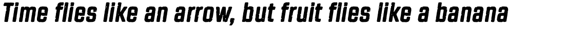 Revolution Gothic P Regular Italic