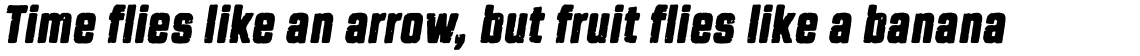 Revolution Gothic P Bold Italic