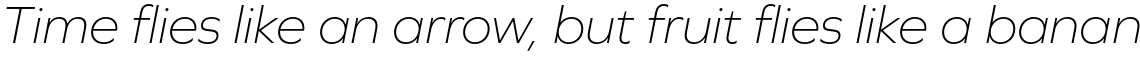 Graphie Extra Light Italic