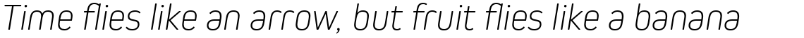 Kiro Extra Light Italic
