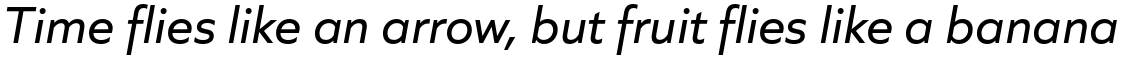 Quiet Sans Italic
