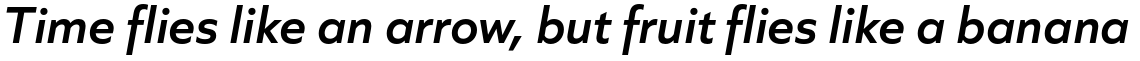 Quiet Sans SemiBold Italic