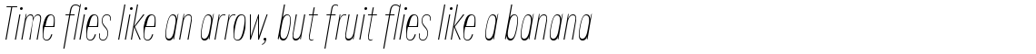 Fairweather Thin Italic