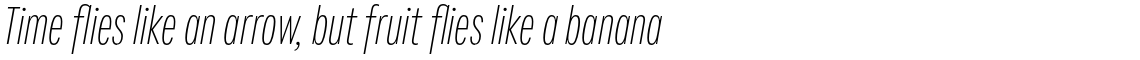 Fairweather ExtraLight Italic