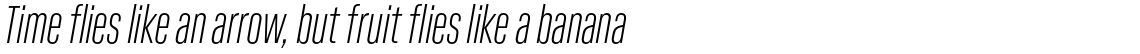 Kaneda Gothic Light Italic