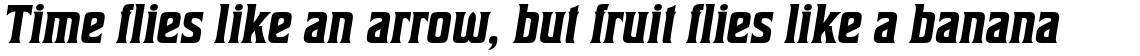 House of Cards Bold Italic