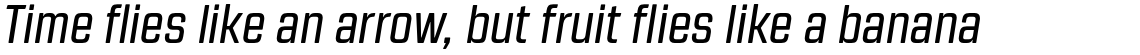Revolution Gothic Regular Italic