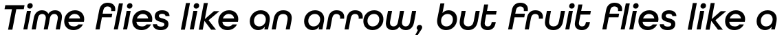 All Round Gothic Thick Oblique