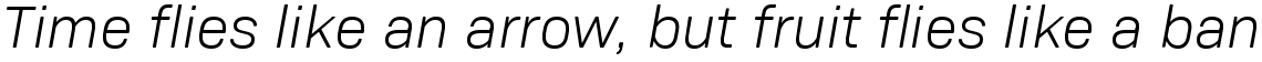 Bio Sans Soft LIght Italic