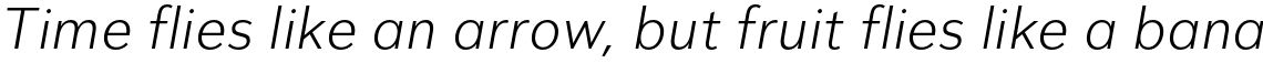 City Boys Light Italic