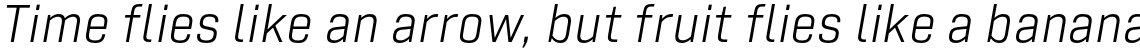 Tamba Sans Light Italic