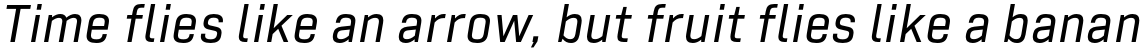 Tamba Sans Regular Italic