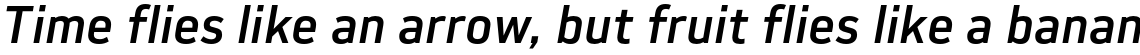 Slow Tempo SemiBold Italic