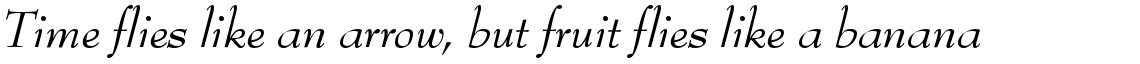 Bernhard Modern B Regular Italic