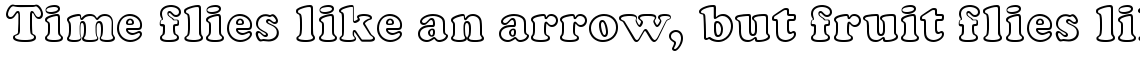EF Cooper Black Bold Outline