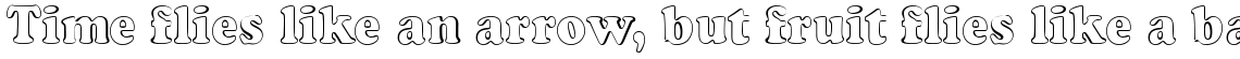 EF Cooper Black Bold Condensed Outline